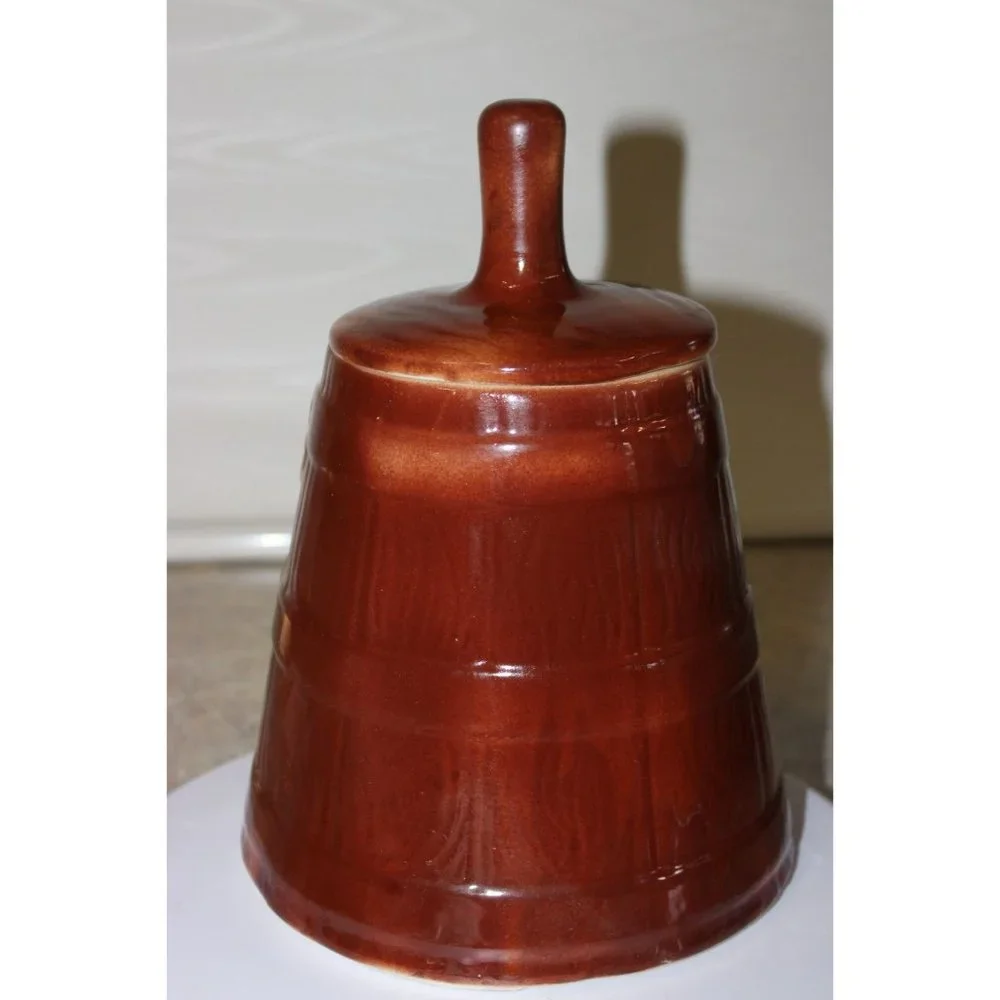 Cookie Jar - American Bisque - Butter Churn
